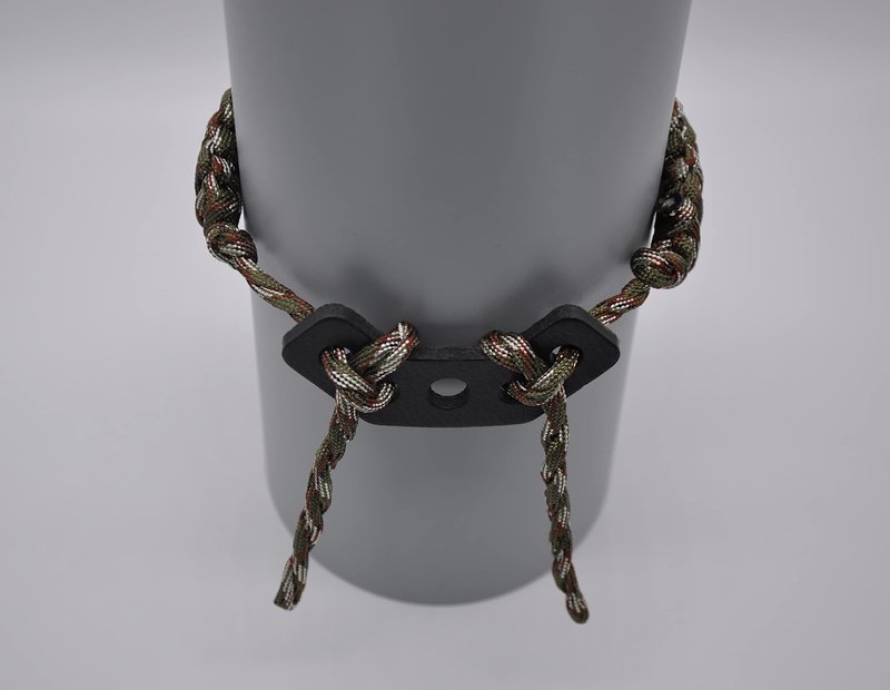 HZUTUZH Bow Archery Wrist Sling 250 Paracord - Multi Functional Survival Wrist Sling for Hunting & Shooting - No Stabilizer Needed - Successive Length Greater Then 20 Feet (Army CAMO)