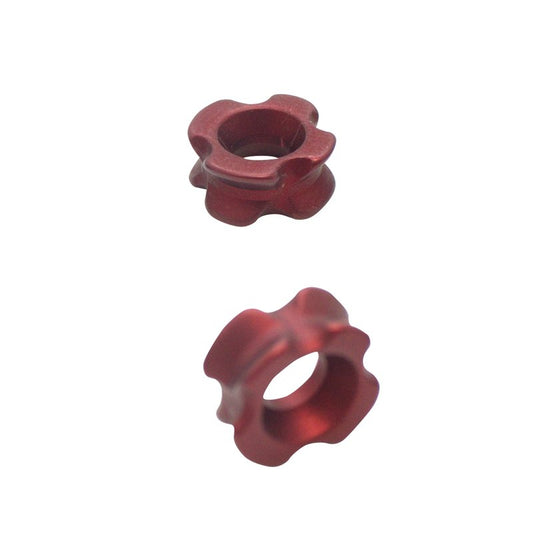 SAS Southland Archery Supply Aluminum Peep Sight for Archery Compound Bow - 2/Pack (Red, 1/8 in)