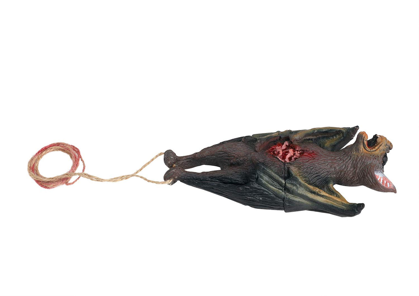 Halloween Realistic Bat Decoration Gory Latex Hanging Bat Party Favors Supplies Spooky Haunted House Decor April Fool's Day Props