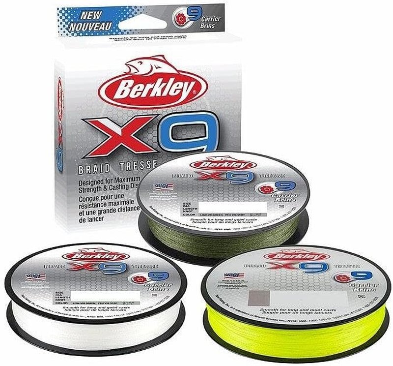 Berkley X9 Braid Fishing Line - Durable, High-Performance Fishing Line | 150 Yards, 30 lb Test