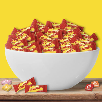 STARBURST Fun Size Chewy Candy Bulk Pack - Bulk Candy Individually Wrapped, 4 Pound Box