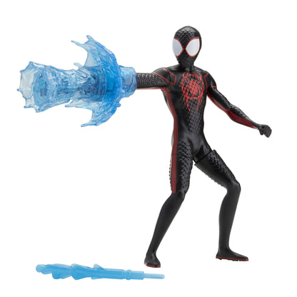 Marvel Spider-Man: Across The Spider-Verse Web Spinning Miles Morales Toy, 6-Inch-Scale Deluxe Action Figure, Toys for Kids Ages 4 and Up