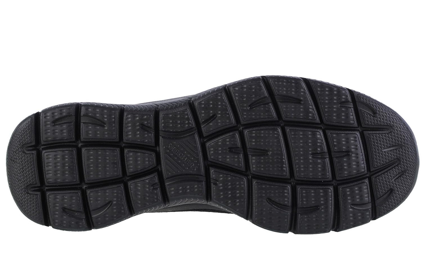 Skechers Men's Summits HIGH Range Slip-On, Black Mesh Trim Black, 10 UK