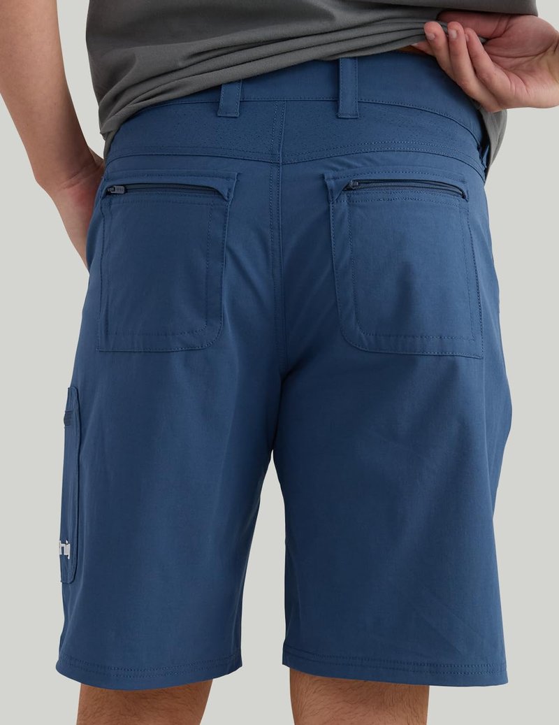 Huk Men's Next Level Quick-Drying Performance Fishing Shorts, Sargasso Sea-10.5", XL