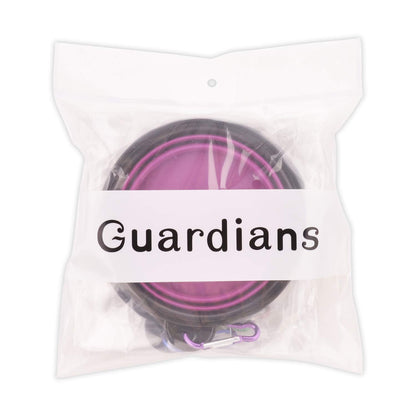 Collapsible Dog Bowls - 4 Pack, Portable Travel Water and Food Bowl with Carabiner Clip for Dogs and Cats - Ideal for Walking, Traveling, and Hiking