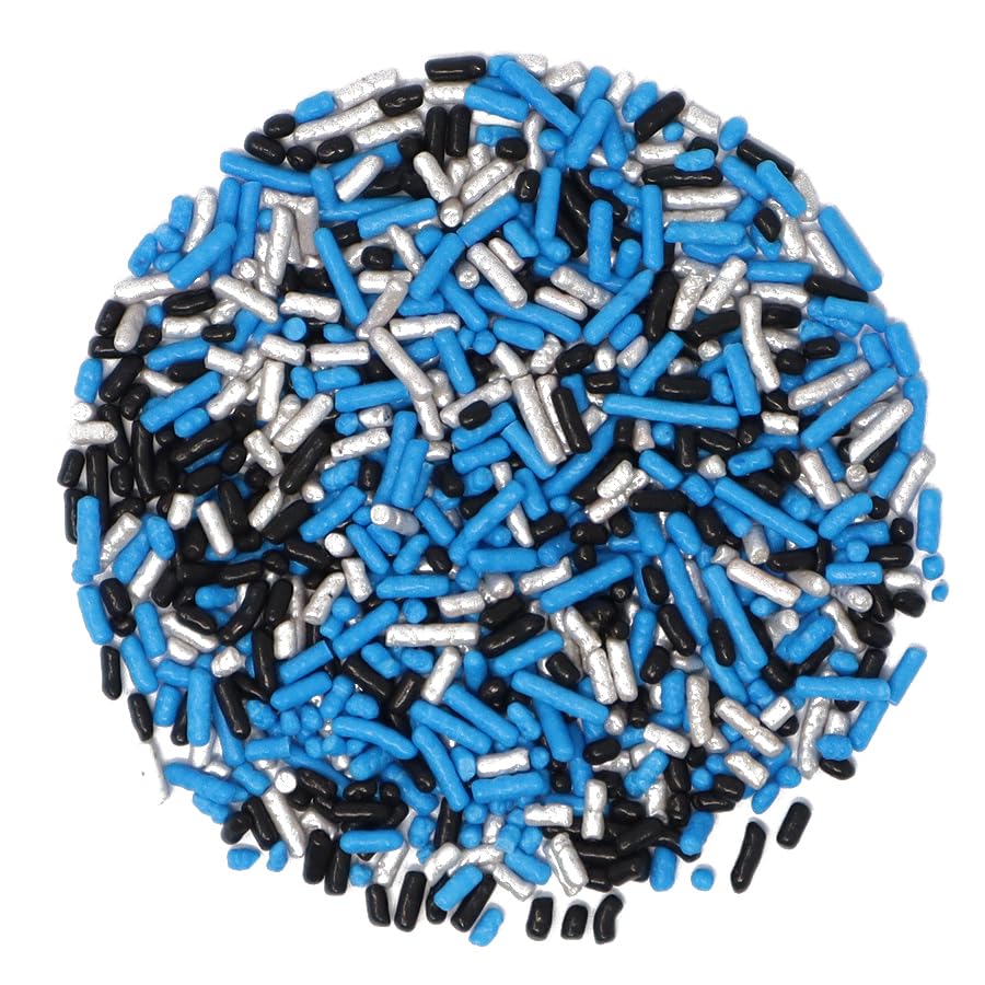 Mystic Sprinkles The Big Game Jimmy Mix 3oz Bottle (Blue, Silver & Black)