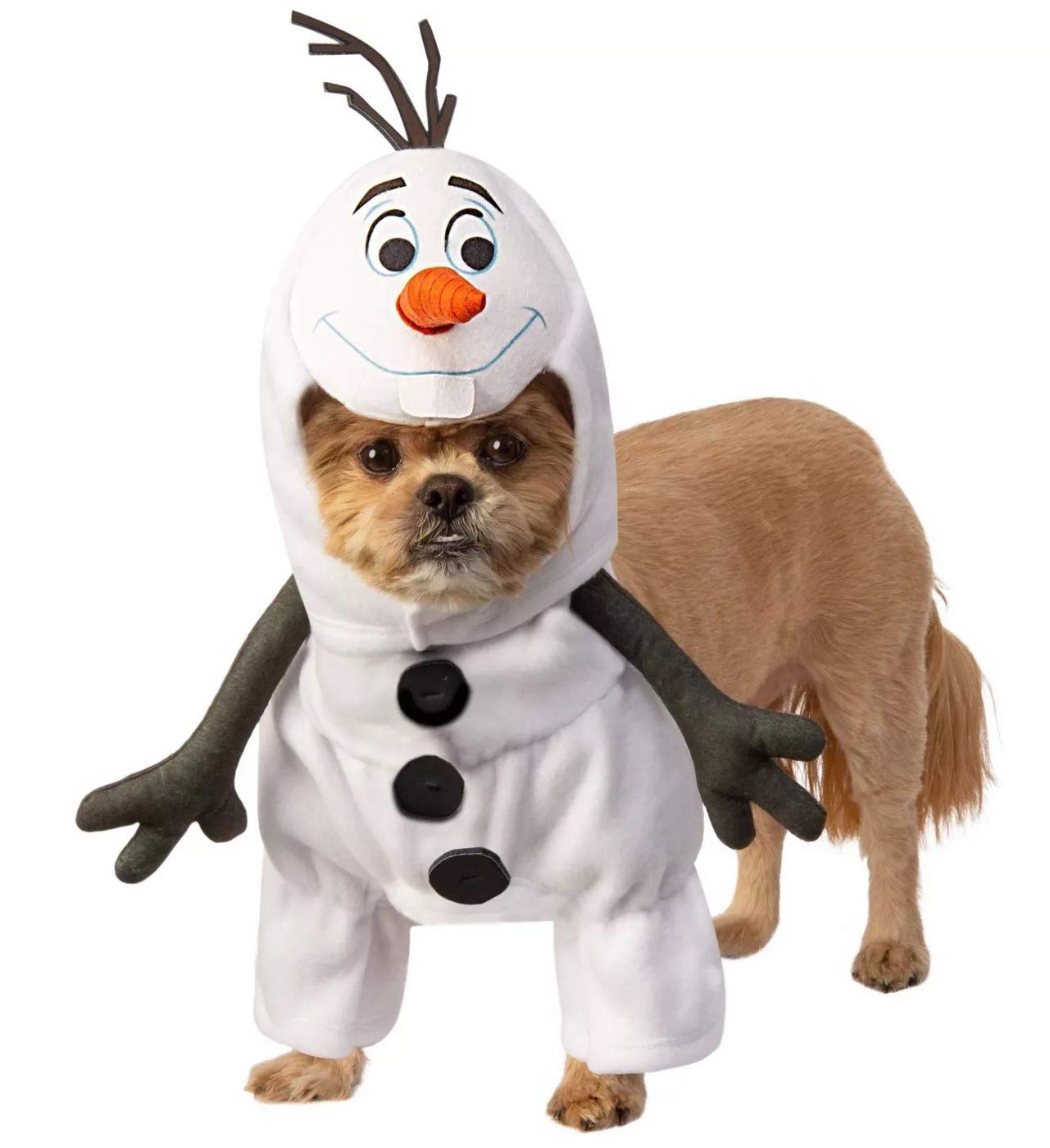 Disney Frozen: Olaf Pet Costume for For Dogs or Cats by Rubies, Medium