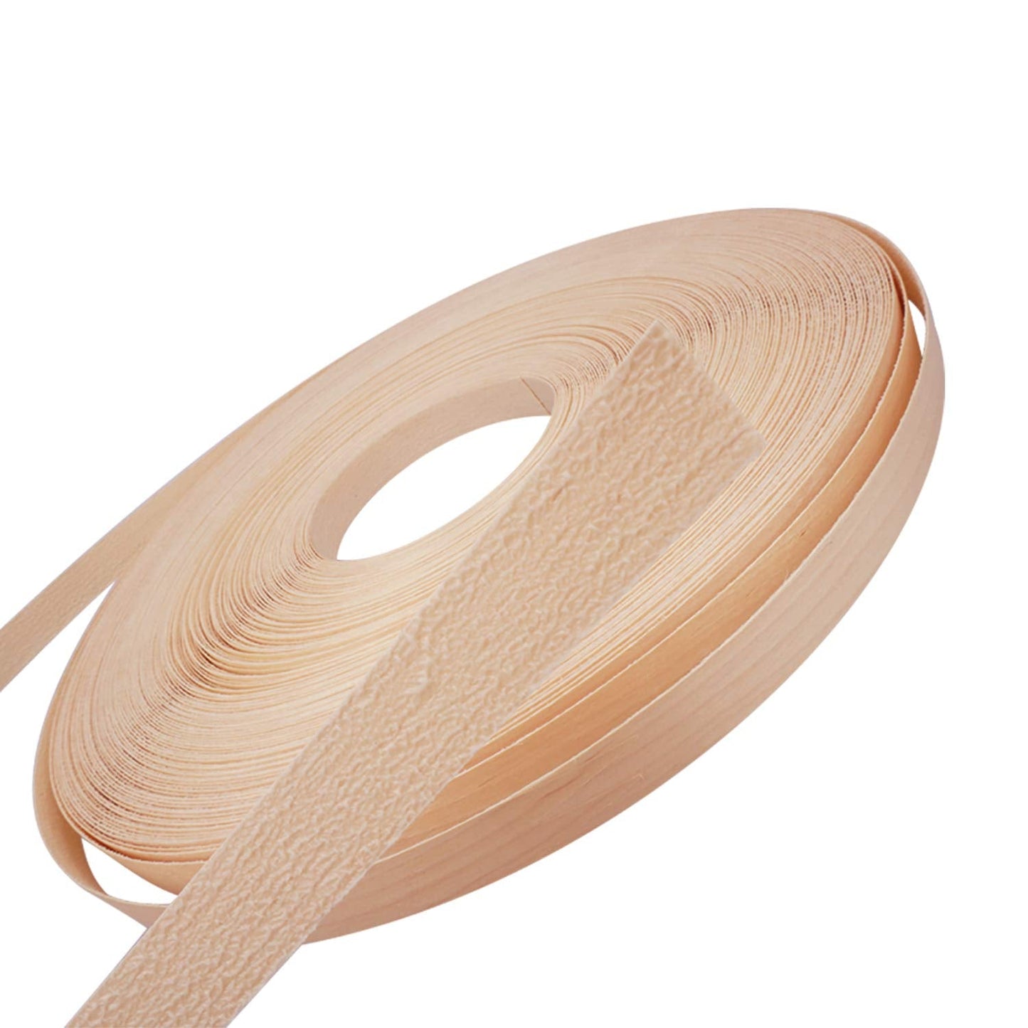 Yarlung 1.9cm x 76.2m Roll Birch Plywood Edge Banding, Preglued Real Wood Veneer Edging, Iron on with Hot Melt Adhesive, Flexible Wood Tape Sanded to Perfection for Furniture Restoration