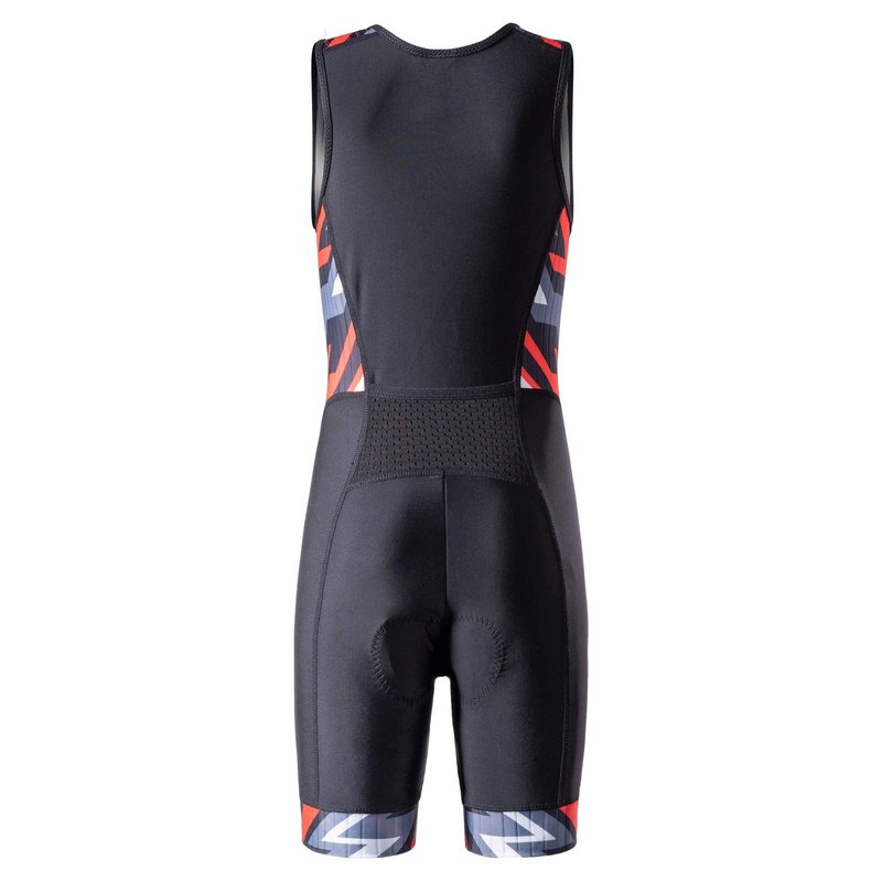 MY KILOMETRE Youth Core Triathlon Race Suit Boy Spring Competition Training Suits (Red, XX-Large)