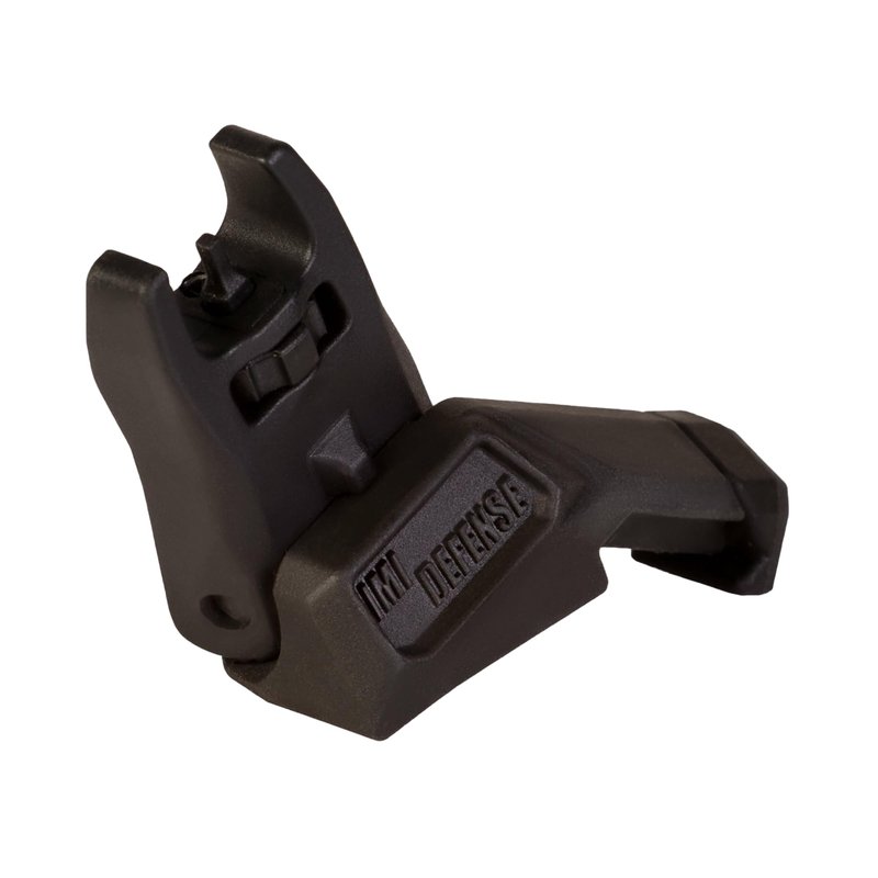 45 Degree Offset Flip Up Iron Sights – IMI Defense Low Profile Canted Flip Sights, Fast Target Transition, Dual Aperture, Secure Locking, Picatinny Compatible (Black)