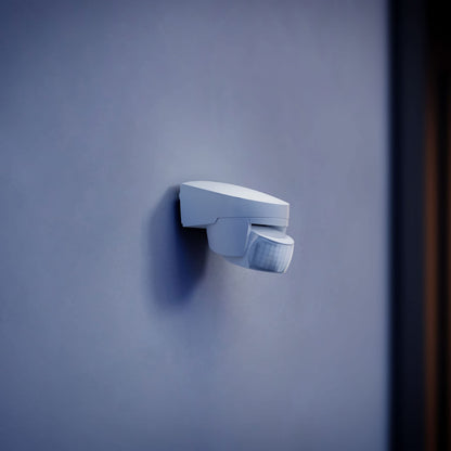 Steinel Motion Sensor IS 140-2 White, 140° Infrared Movement Detector, 14m Range, Swiveling, Max. 1000 W or 6 LED Lights