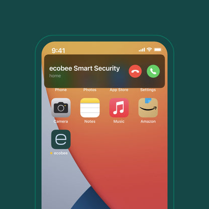 ecobee SmartCamera Smart Security Bundle with ecobee Smart Camera Indoor WiFi Security Camera and 2 Pack SmartSensor for Doors & Windows - Wifi Contact Sensor for Home Security, Energy Savings - Compatible with Smart Thermostats