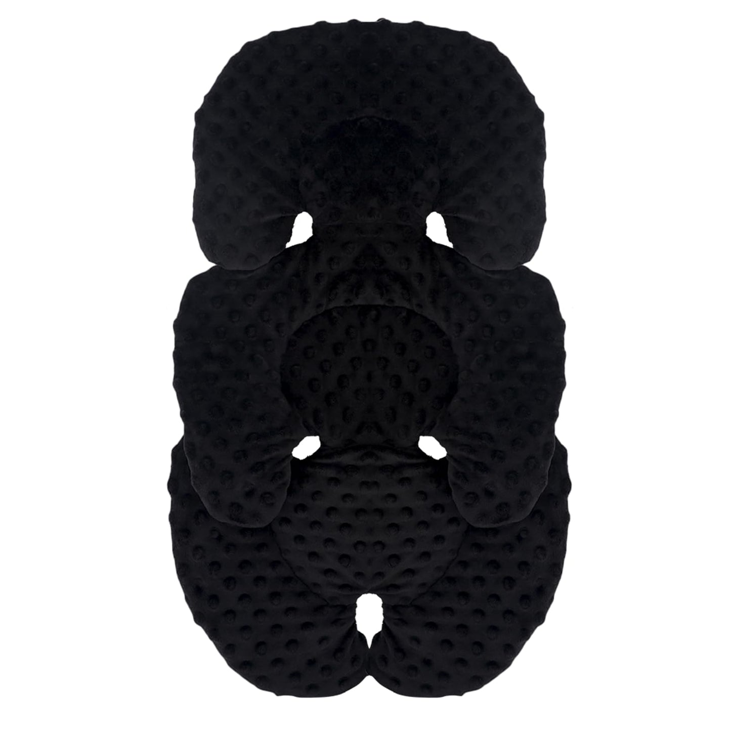 KAKIBLIN Infant Car Seat Insert,Baby Carseat Head & Body Support for Newborn, 2-in-1 Reversible Car Seat Cushion, Soft Stroller Cushion Insert for Bouncer, Strollers, Swing