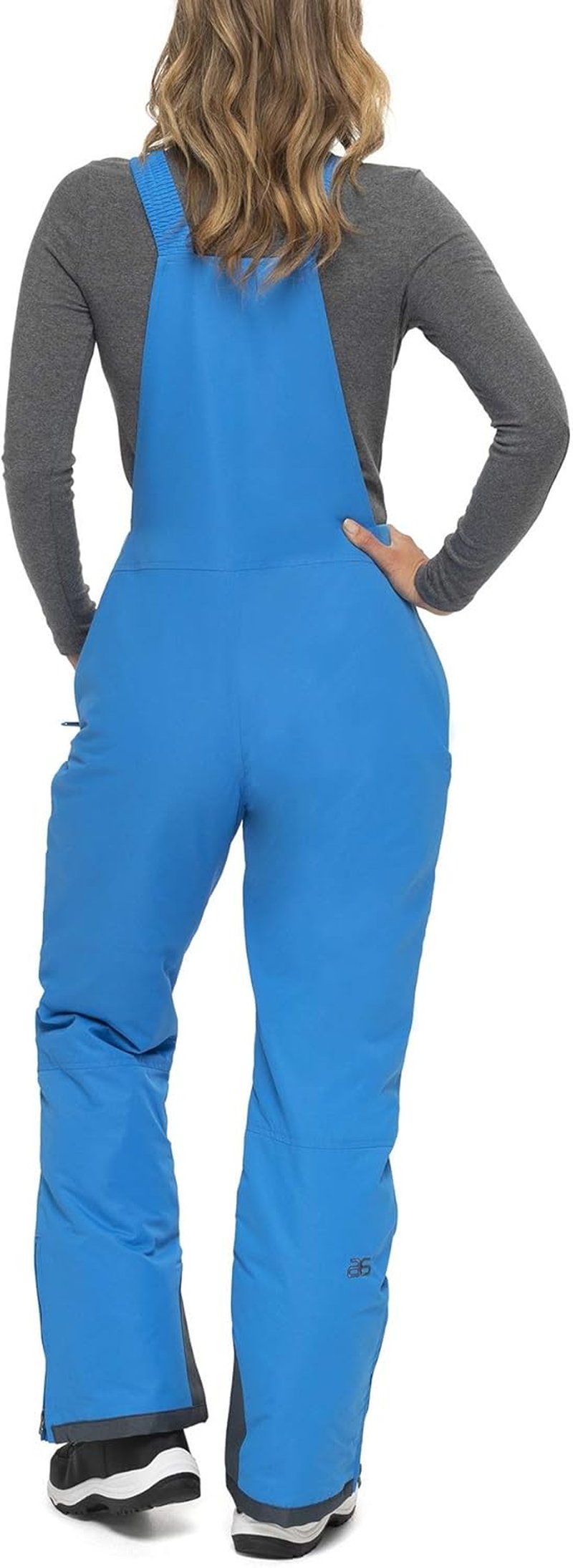 Insulated Ski Bibs for Women - Water Resistant Snow Pants for Skiing & Snowboarding | Comfortable Fit