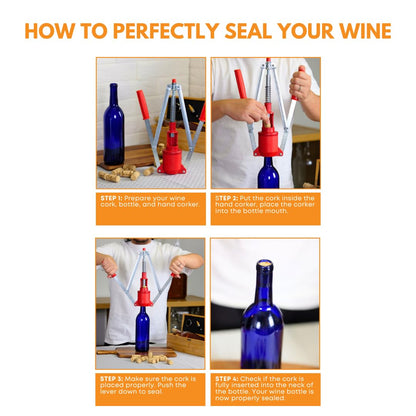 FastRack Bag of 100, #8 Straight Wine Corks for Wine Bottles | 1.73" x 0.87" (44 mm x 22 mm) Beige | Bottle Stoppers | Replacement Corks for Bottles – Reliable Fit and Consistent Seal