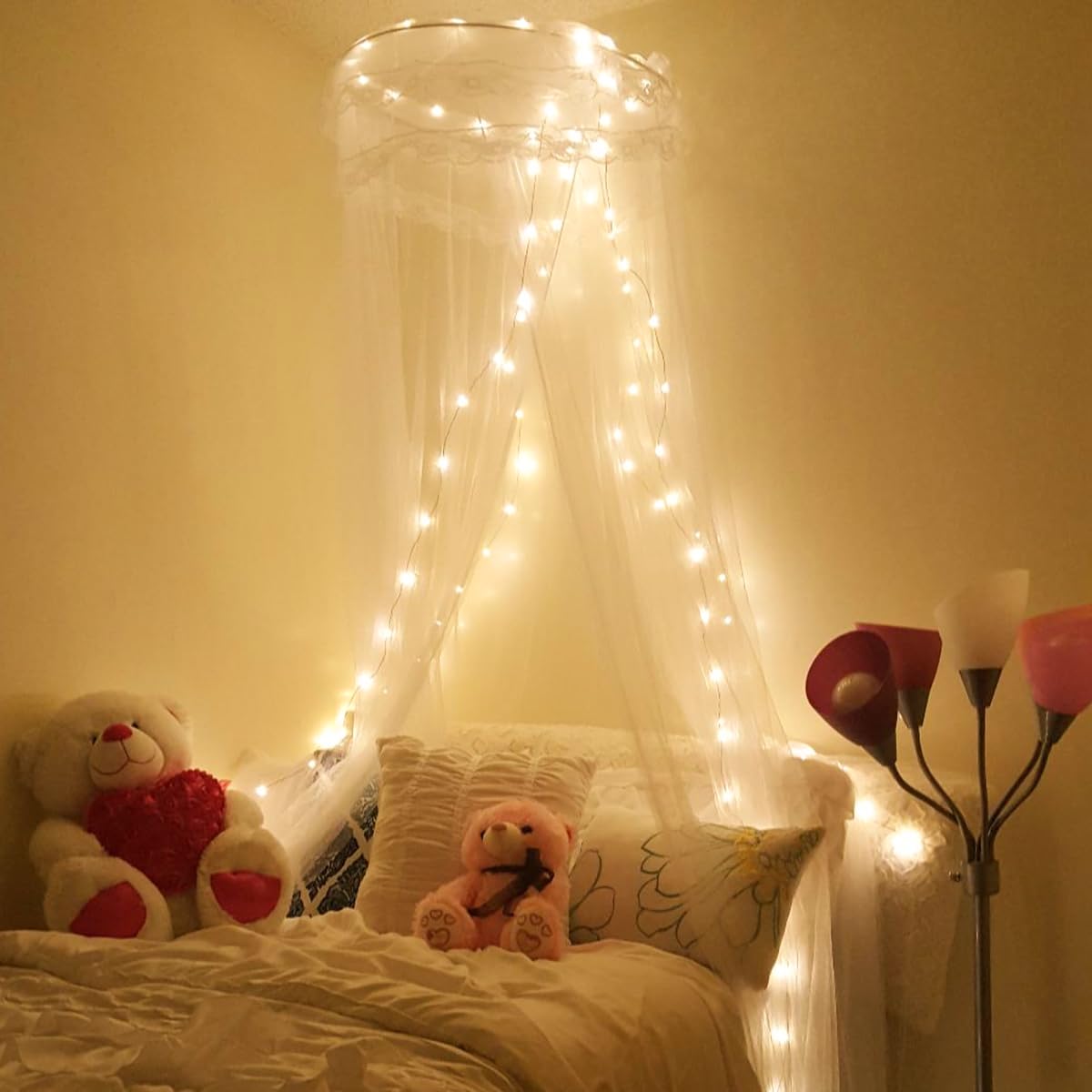 Lepro Fairy Lights Plug in, 10m 100 LED Copper Wire Fairy Lights, 33ft Warm White Christmas Tree Lights, Fairy String Lights Mains Powered for Christmas Decorations, Bedroom, Party, Wedding and More