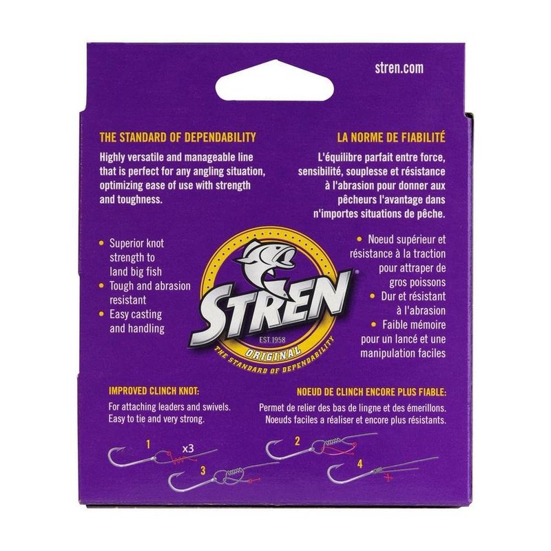 Stren Original Monofilament Fishing Line, Clear/Blue Fluorescent, 20lb | 9kg, Suitable for Freshwater Environments