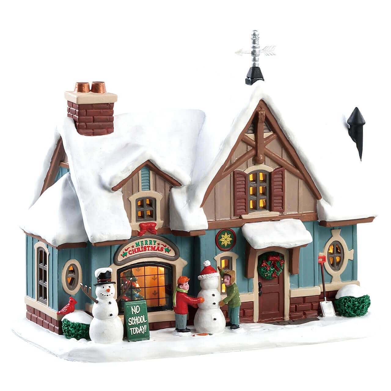 Lemax 85356 Caddington Village Lighted Building: Snow Day!