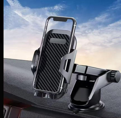 Generic Car Phone Holder Mount - Adjustable, Lightweight, Non-Slip, Rust Resistant, Rotatable Vent Mount for Smartphones, Compatible with iPhone 16/16 Pro/15/14/13, Galaxy, Google Pixel etc.