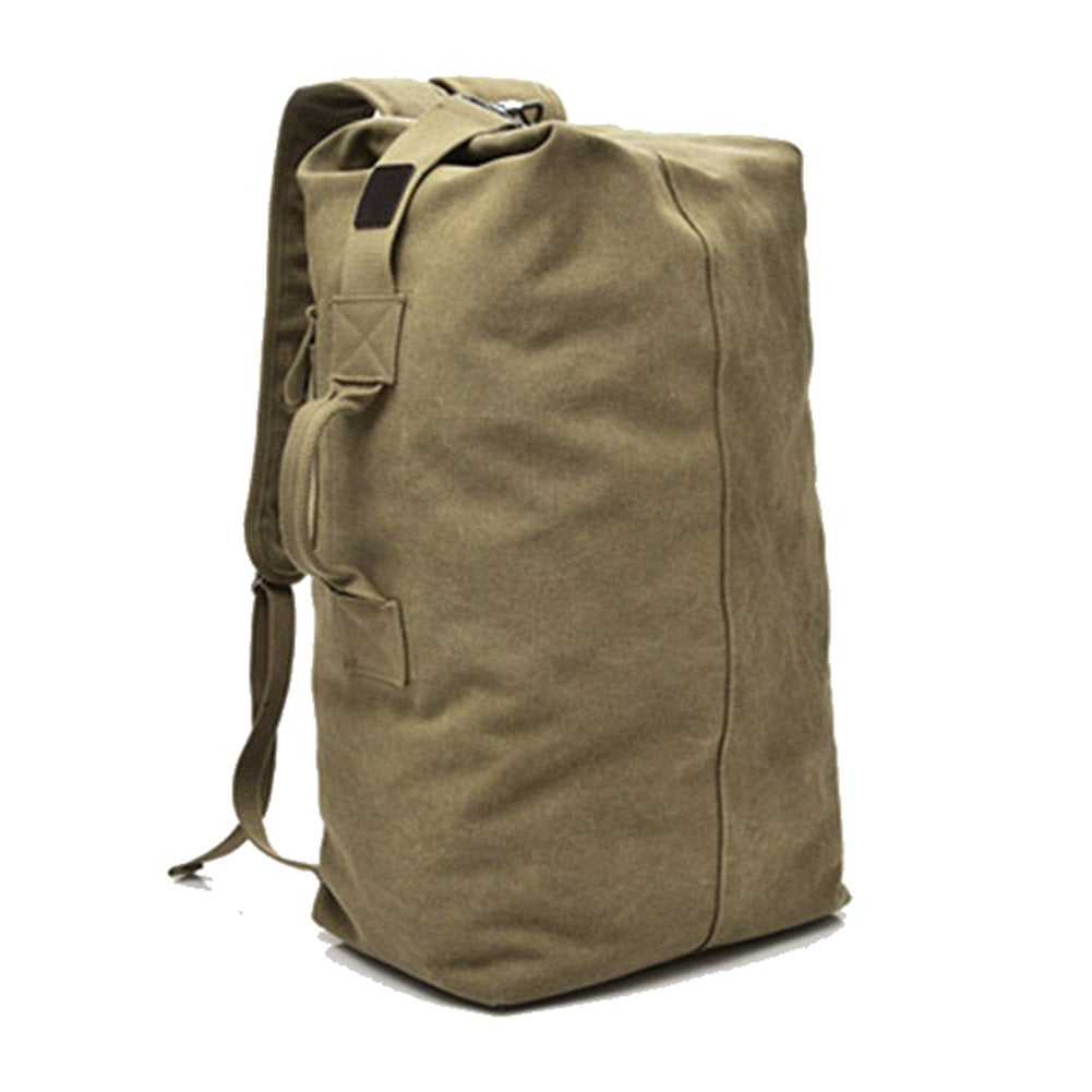 OAREA Large Capacity Travel Climbing Bag Tactical Military Backpack Women Army Bags Canvas Bucket Shoulder Bag Sports Bag