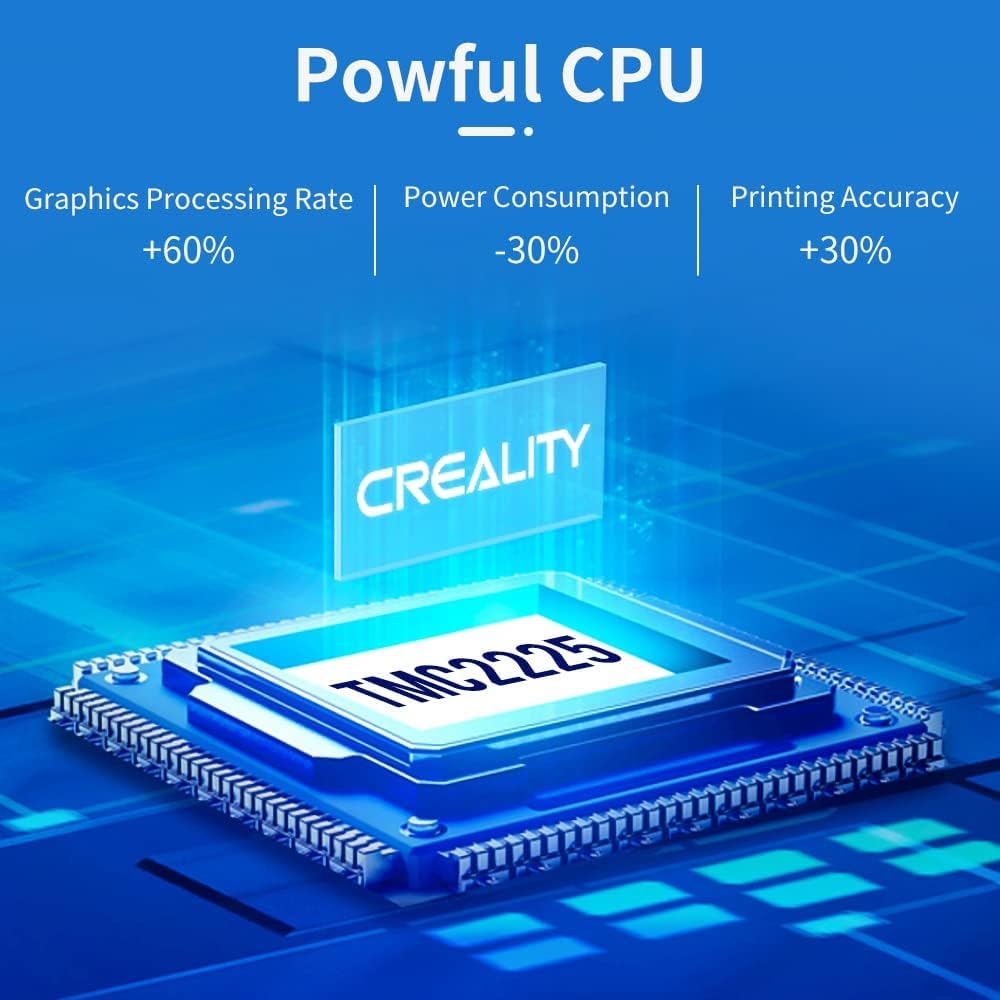 Creality Official Ender 3 Silent Motherboard Upgrade V4.2.7 Mainboard Control Board with TMC2225 Driver 3D Printer Controller Parts Accessories Works with Ender-3 / Pro/Max / 3 V2 / 3 V2 Neo
