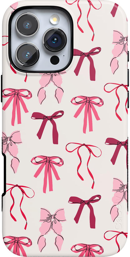 Casely iPhone 16 Pro Case | Fit Check | Neutral Checkerboard | Compatible with MagSafe | Bold Protective Design