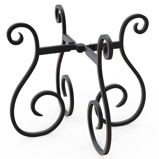 Gardien Adjustable Plant Stand Indoor Outdoor, Mid Century Modern Medal Holder for Large Planters