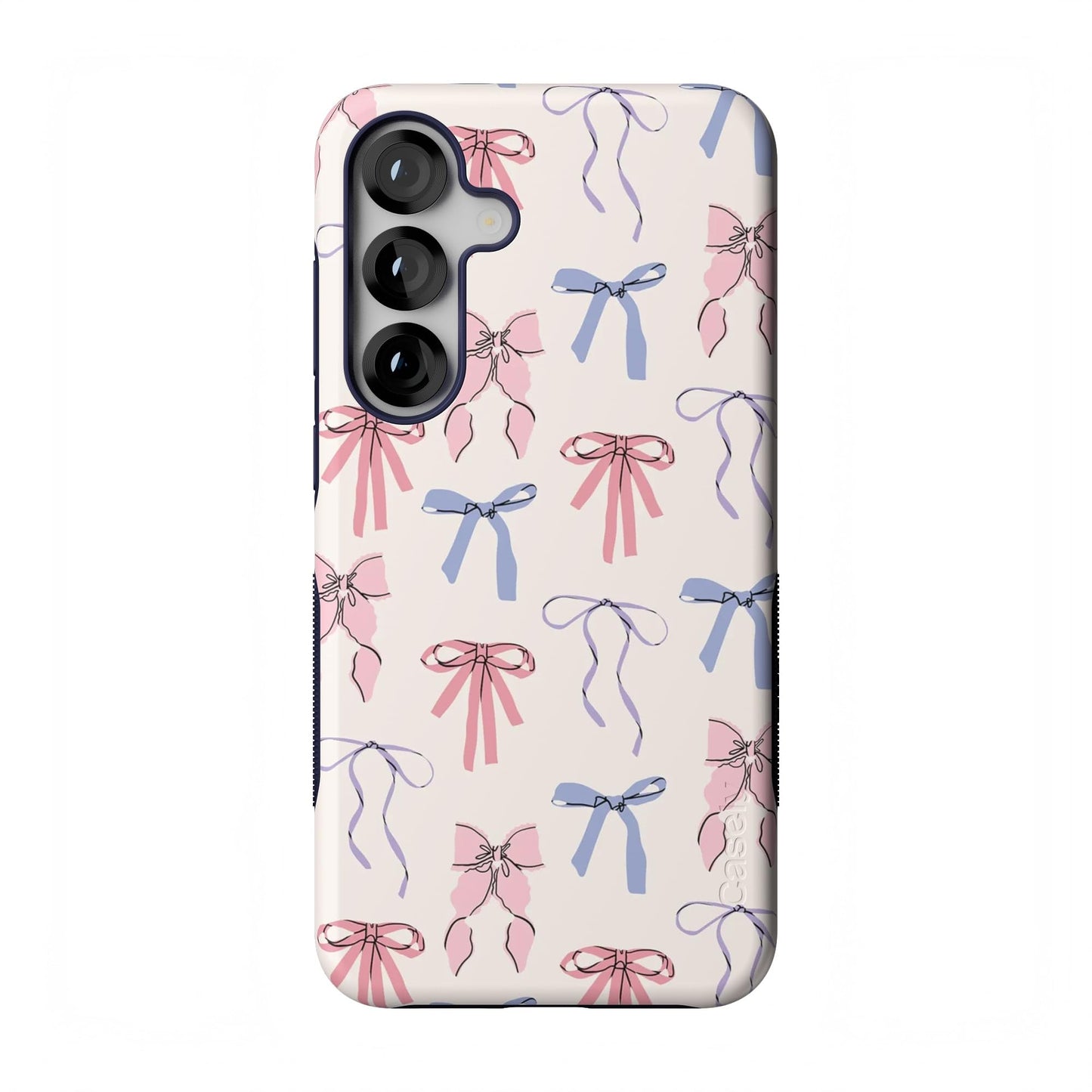 Casely Galaxy S25 Plus Case | Ink & Iris | Vintage Floral | Compatible with MagSafe | Bold Protective Design
