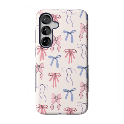 Casely Galaxy S25 Plus Case | Ink & Iris | Vintage Floral | Compatible with MagSafe | Bold Protective Design