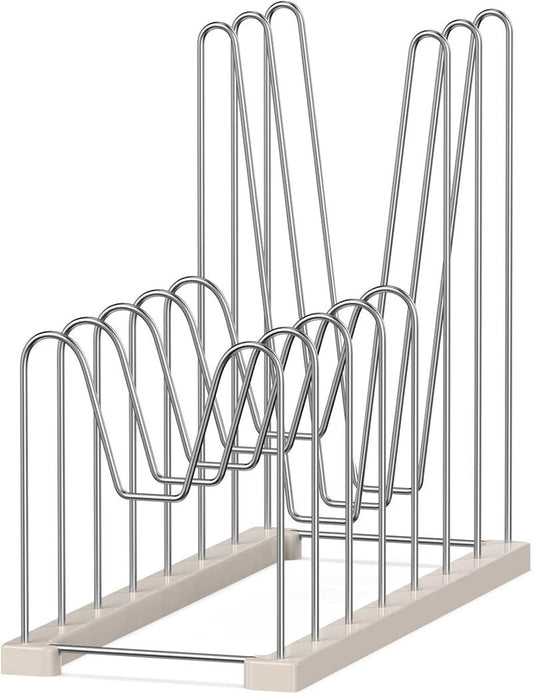 Reusable Bag Drying Rack - Silicone & Ziploc Bag Organizer | Bottle Dryer for Gloves, Glasses, Pan Lids & Cutting Boards