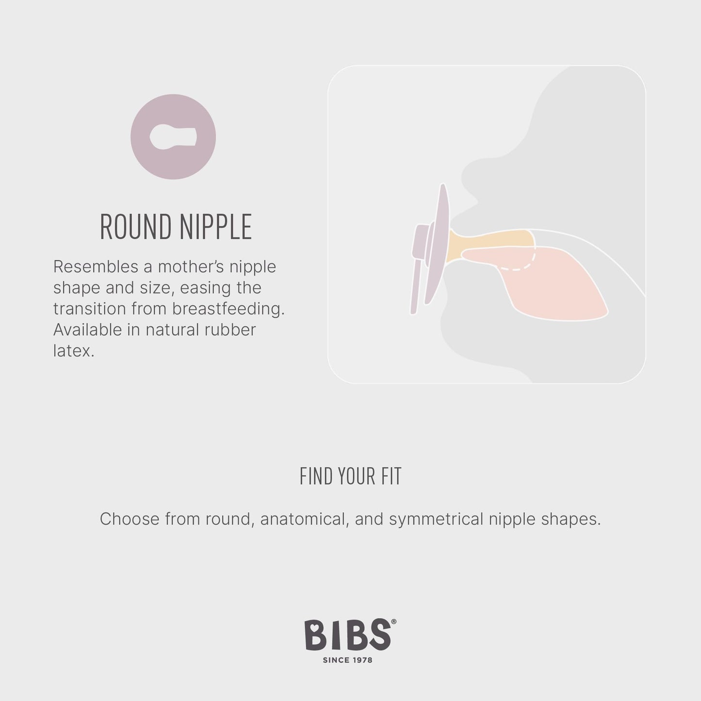 BIBS Colour Studio Soother 2-Pack, BPA Free Dummy Pacifier, Round Nipple. Natural Rubber Latex, Made in Denmark, Size 2 (6-18 Months), Breeze/Petrol