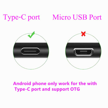 DNTESR Mini Cell Phone Fan 2-in-1 Fan Compatible for iPhone, iPad, Android Smartphone,Tablet - Colorful and Powerful- Cell Phone Summer Accessories (6-Pack)