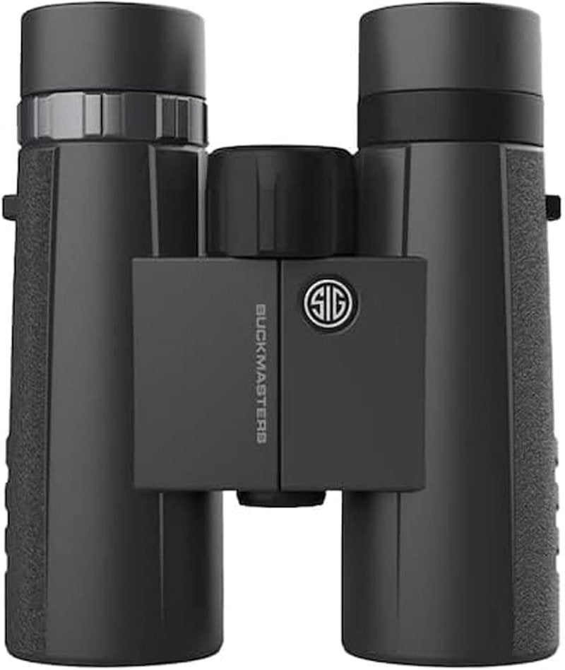 SIG SAUER 10x42mm Waterproof Binoculars - Fogproof, Multi-Coated Lenses | Black Roof Prism Design