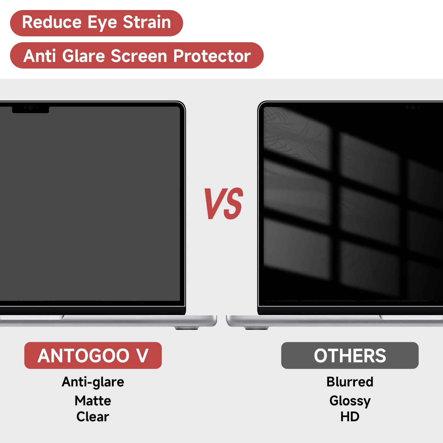 2 Pack Compatible with MacBook Pro 14 Inch Screen Protector (M4, M3, M2, M1, Pro/Max), Anti Glare Scratch Matte Screen Protector for MBP 14.2''(2021-2024 )