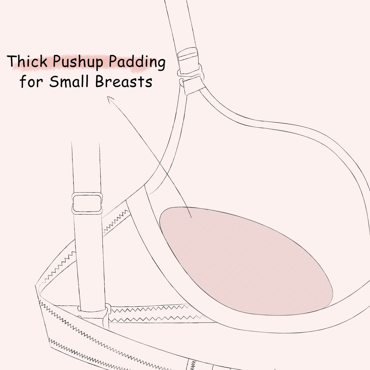 DOBREVA Women's Plunge Bra Deep V Sexy Underwire Low Cut Bras T Shirt Cleavage Lightly Padded Beige 34D