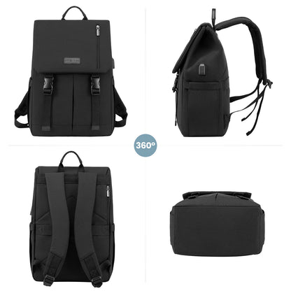 LOVEVOOK Backpack Womens Mens 15.6 inch Laptop Rucksack Bag for Ladies Waterproof High School Bags for Girls Boys Fashion Anti Theft Backpack with USB Casual Daypacks for Travel University Work
