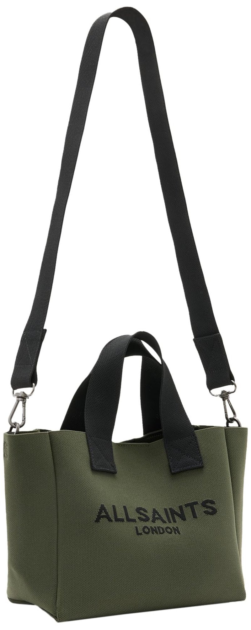 AllSaints Women's Handbags Izzy Mini Tote Olive Green