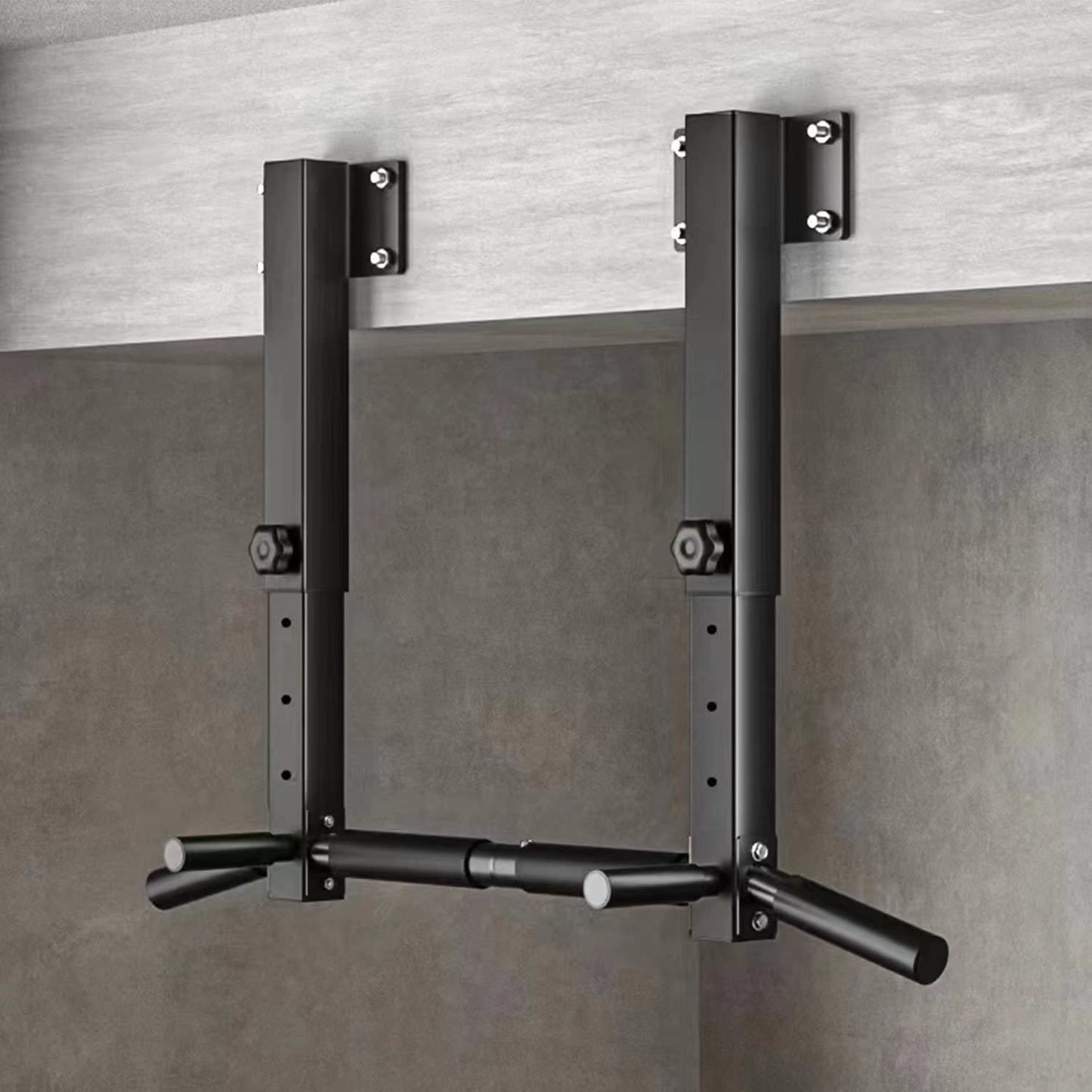 Joist Mount Pull Up Bar, Beam Mounted Chin Up Bar for Home Gym With Wood Mount and Wall Mount Screws