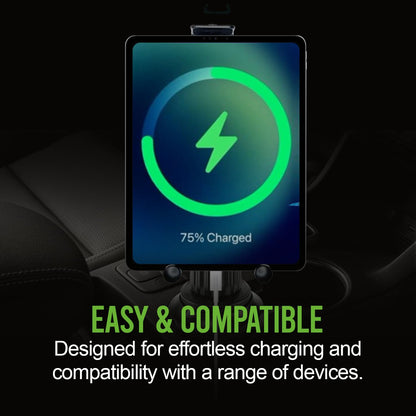 Cellet Cup Holder Tablet Mount, Car Cradle Holder Compatible for All iPad, Pro, Air, Mini Samsung Galaxy Tablet, Amazon Fire Microsoft Surface