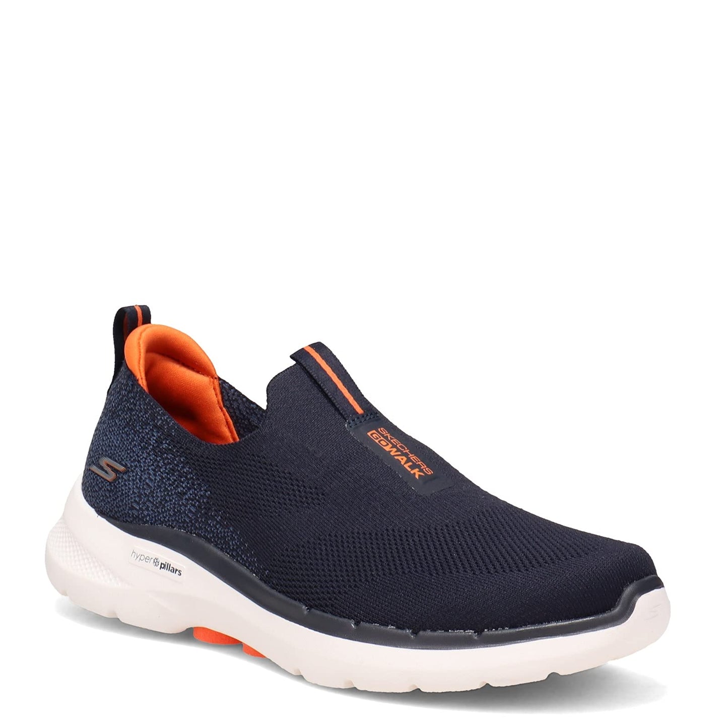 Skechers Men's Go Walk 6 Sneaker, Navy, 12 UK