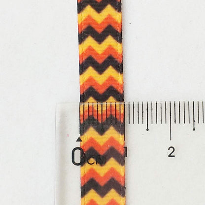 Chenkou Craft Assorted 15 Yards 3/8" (10mm) Grosgrain Ribbon DIY Craft Accessory Halloween Ribbons