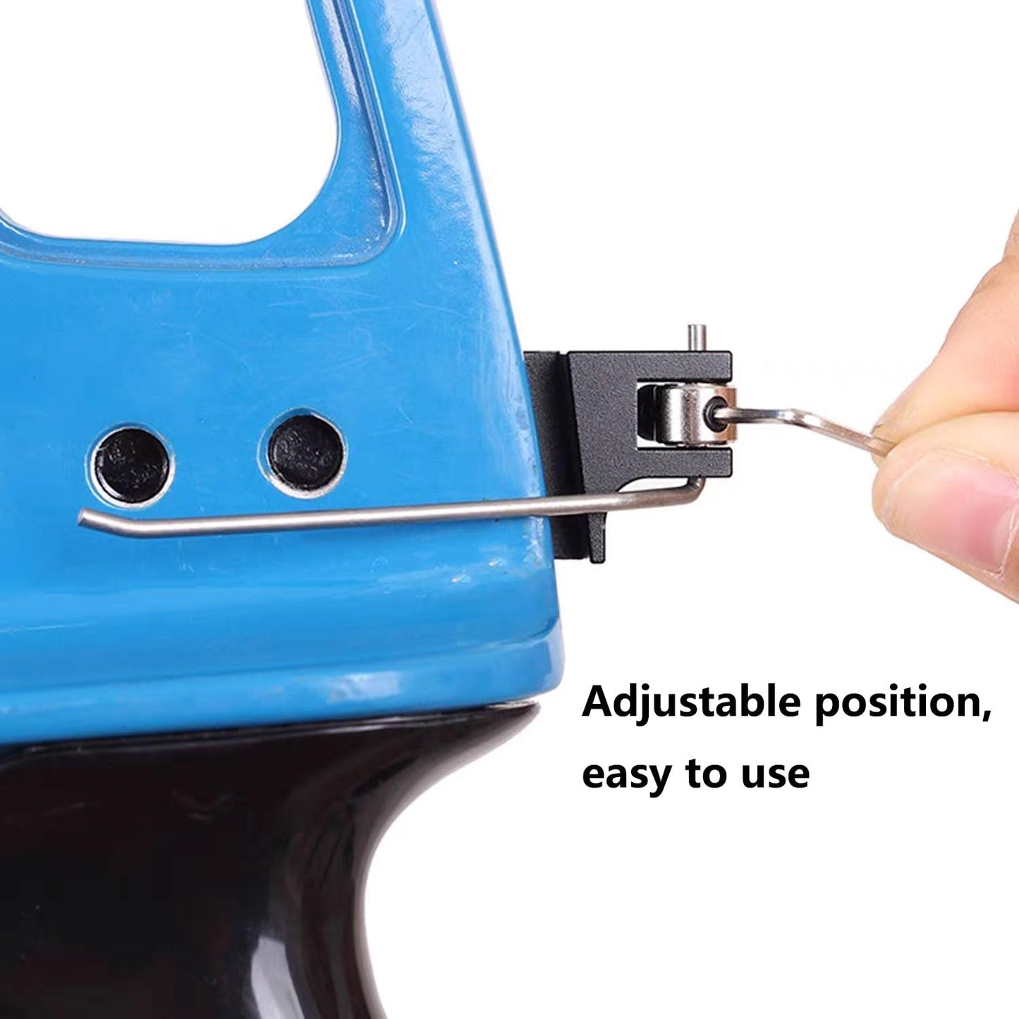 FUNTRESS Arrow Rest Right Handed Adjustable Backside Achery Set for Recurve Bow (Right-Hand, Blue)