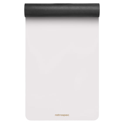 Retrospec Laguna 5mm Yoga Mat - Fitness Mat for Women, Men & Children, Slip-Resistant and Moisture Absorbing Exercise Mat for Home, Pilates, Yoga and Floor Workouts