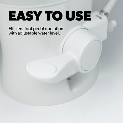 Dometic 302300071 300 Series Standard Height Toilet, White