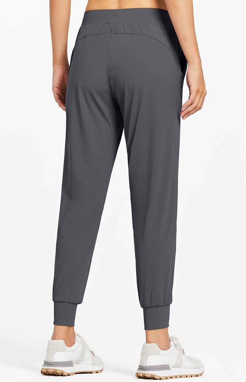 Libin Joggers for Women Tall/Regular/Petite Dance Sweatpants Athletic Workout Trousers Pants Tapered Casual Teacher Yoga Pants for Running Golf Work Cloths, Dark Grey 3XL