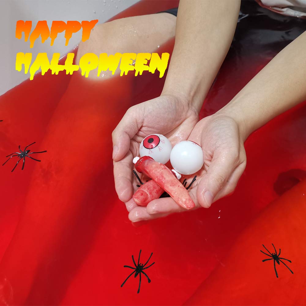 Halloween Bath Bombs with 3 Red Funny Bath Bombs for Halloween Horror Theme Party Halloween Décor