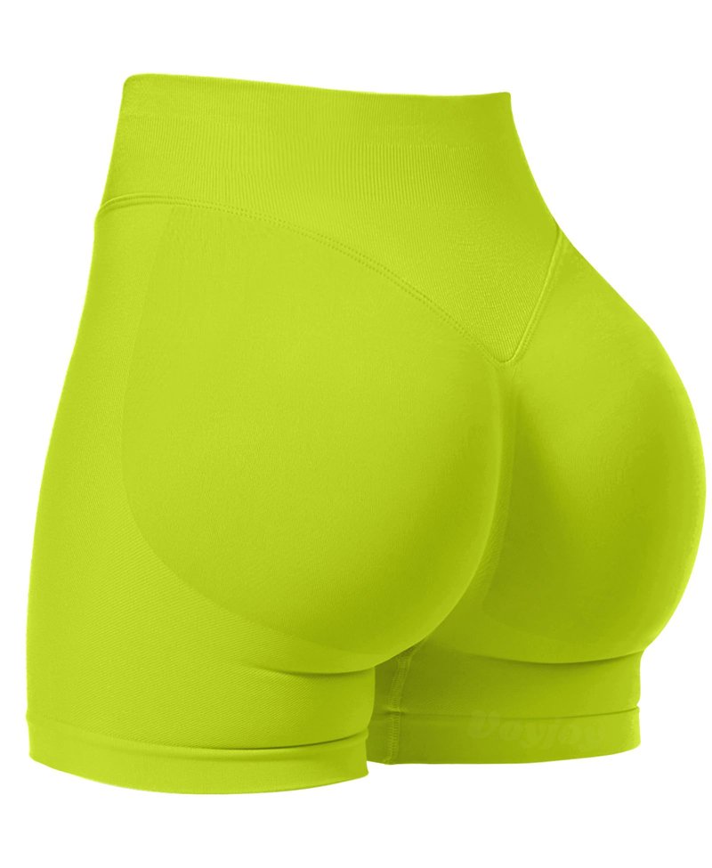 VOYJOY Women Workout Impact Shorts 2.5"/ 3.6"/ 4.5"/ 6" Scrunch Butt Lifting Gym Seamless Booty Biker Shorts