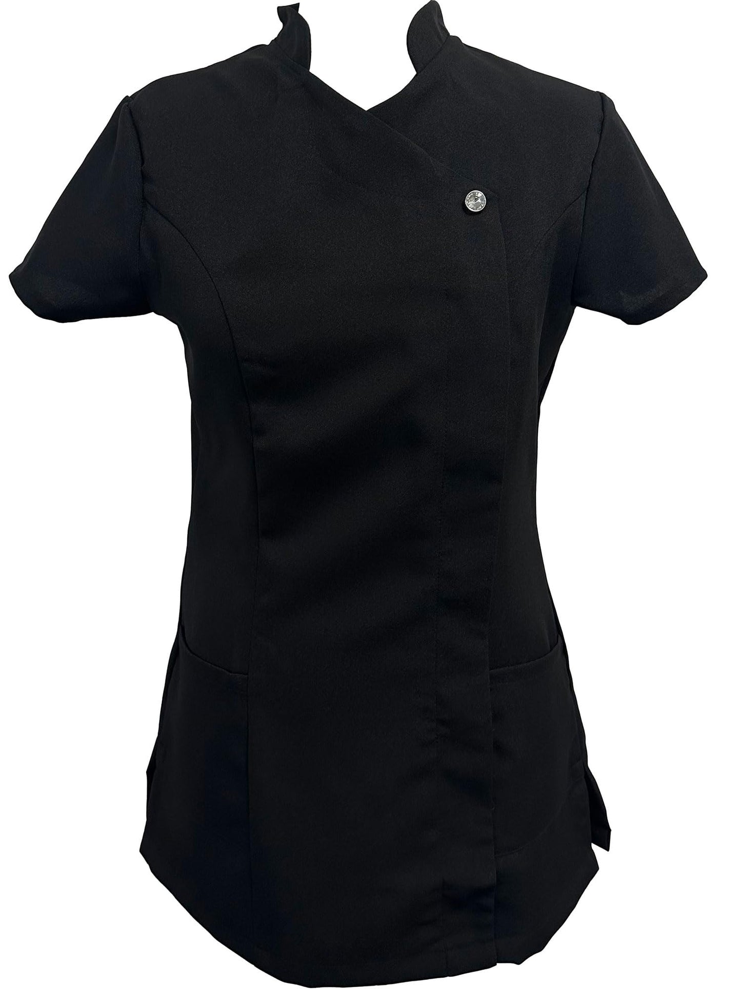 Mirabella Health & Beauty Women's Freya Beauty Tunic Uniform Black 10 UK