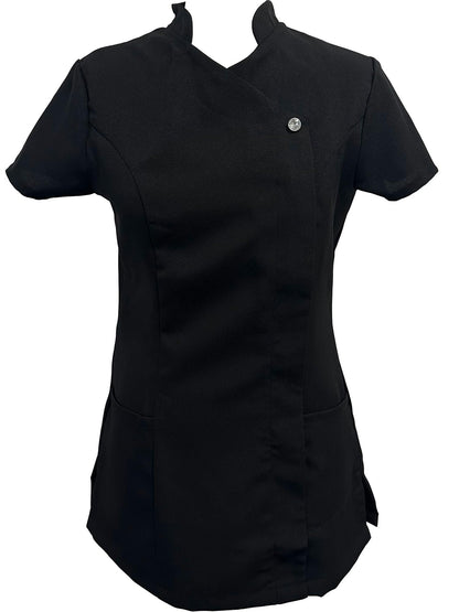 Mirabella Health & Beauty Women's Freya Beauty Tunic Uniform Black 10 UK