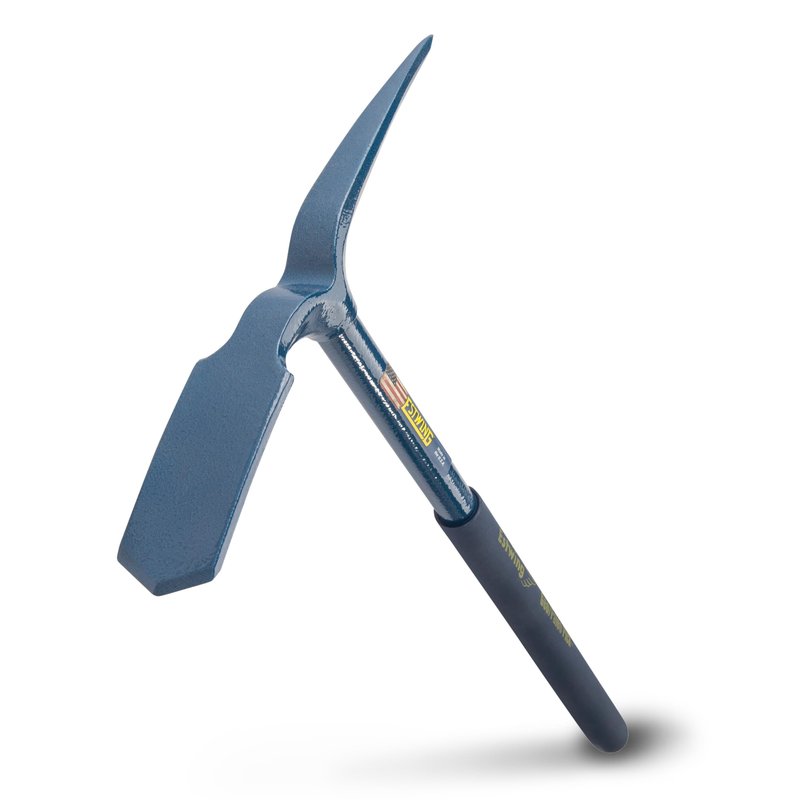 ESTWING Geo/Paleo Rock Pick - 25" USA Made Geologist Tool with All Steel Construction & Vinyl Cushion Grip - GP100